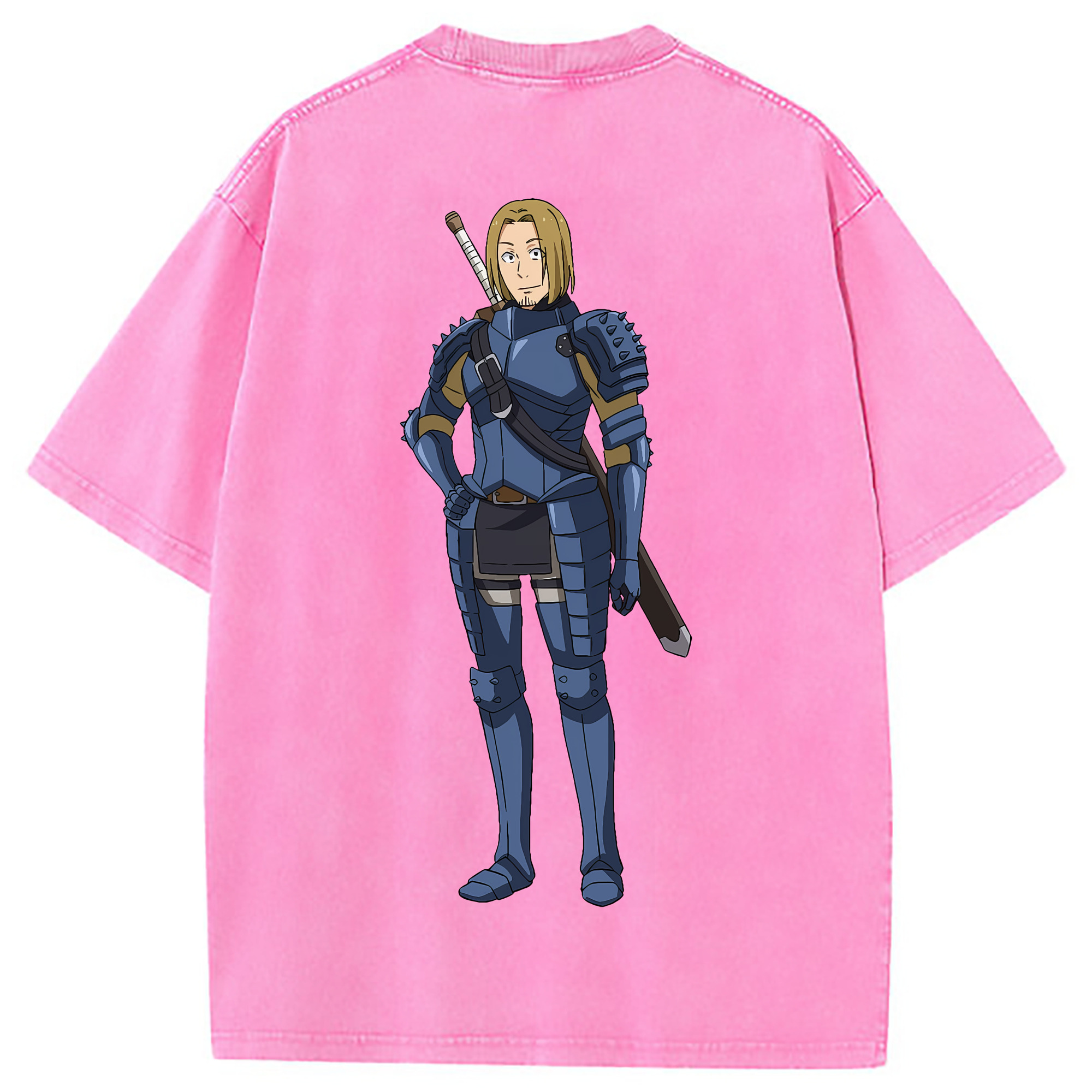 （画像用） 転スラ Regarding Reincarnated to Slime 綿100% ヴィンテージ風 半袖Tシャツ（背面プリント）